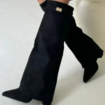 High Heel Boot Trousers - Style Without Constant Outfit Adjusting
