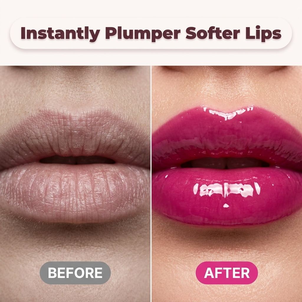 Lip Oil Gloss — Glass-Like Shine Without Sticky Heavy Gloss
