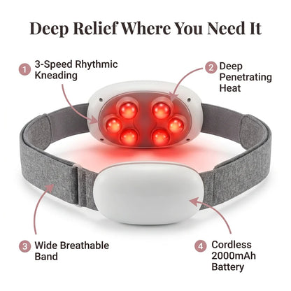 Abdominal Massage Belt - Belly Comfort Without Tight Compression