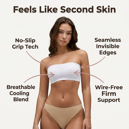 Strapless Seamless Bra — Effortless Support Without Visible Straps