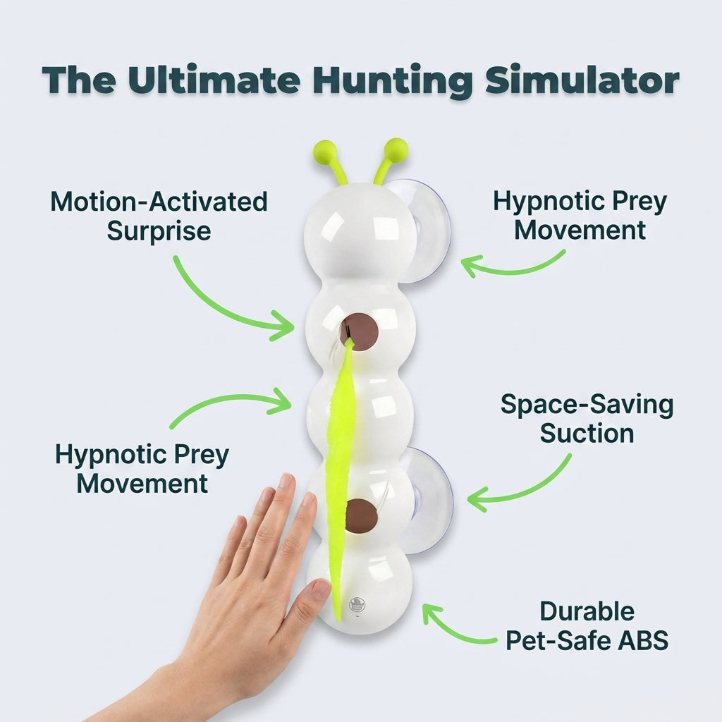 PurrSpin Toy™ – Turn Boredom Into Pure Hunting Fun
