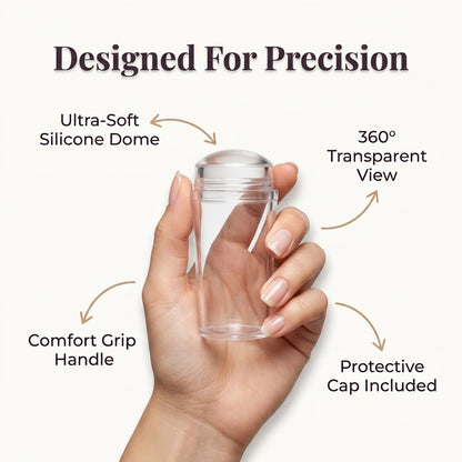 Silicone Nail Stamp — Salon-Style Nail Art Without Shaky Hands