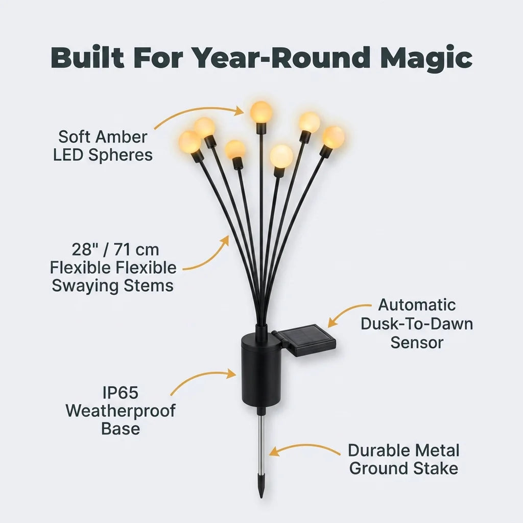 Firefly Garden Lights - Create a mystical atmosphere in your backyard