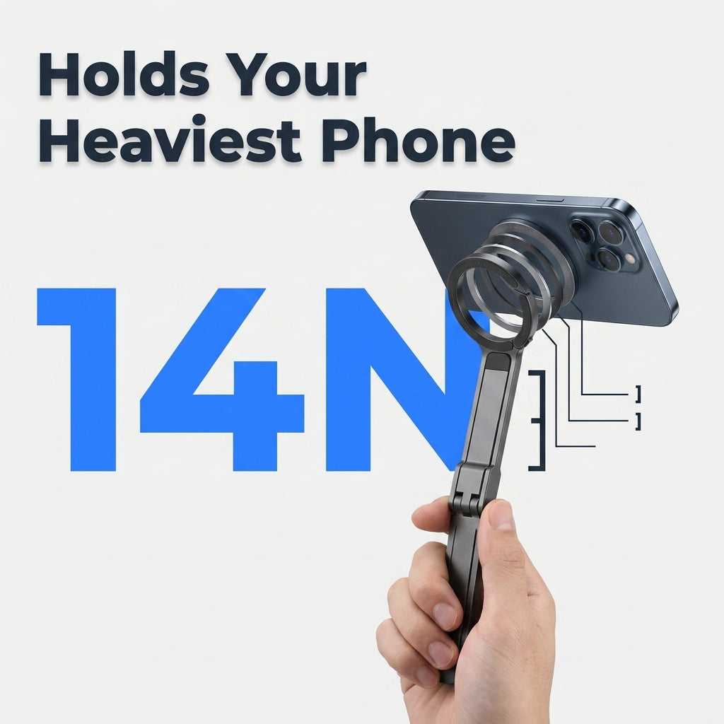 MagSafe Phone Tripod — Film Hands-Free Without Bulky Gear