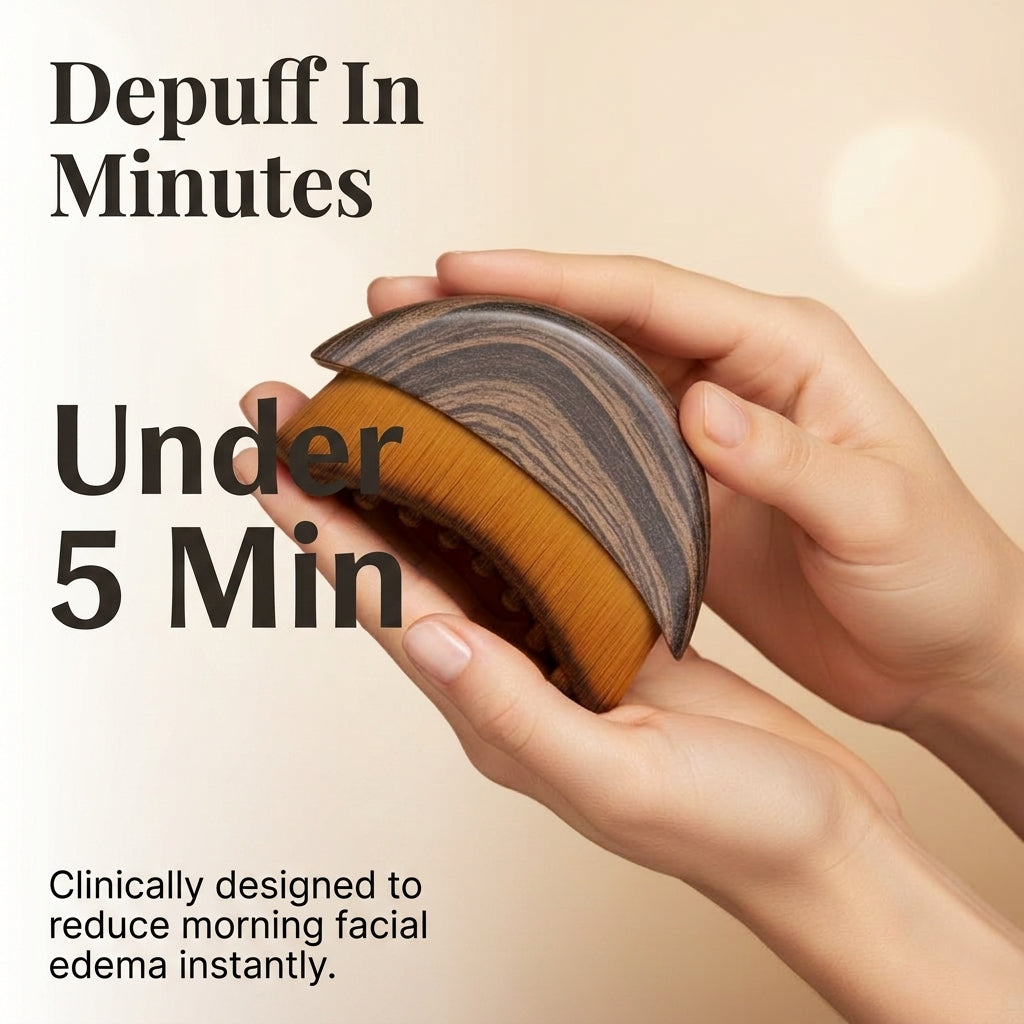 Face & Neck Contour Brush — Reduce The Look Of Morning Puffiness