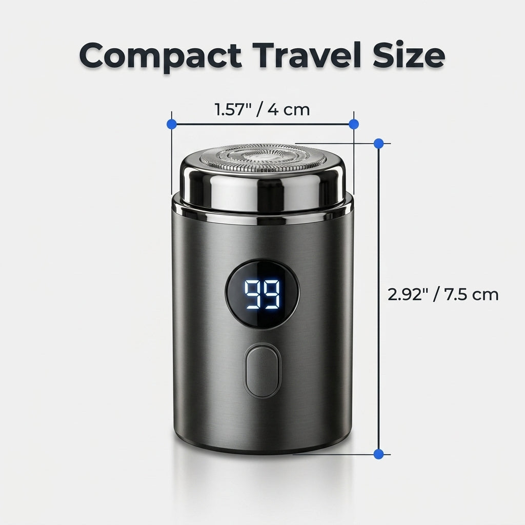 Waterproof Electric Shaver — Clean Shaving Power For Wet & Dry Grooming