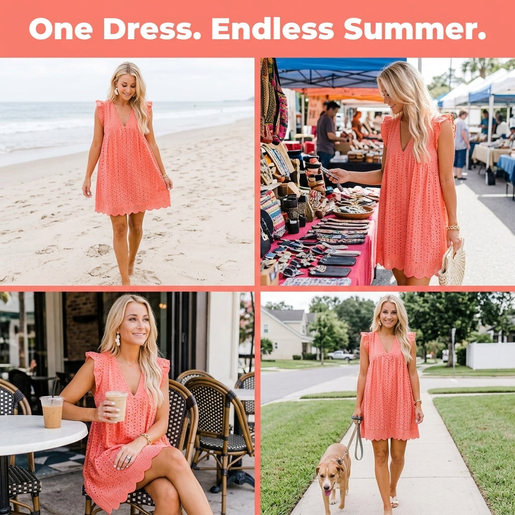 2-in-1 Summer Dress — Built-In Shorts For Breezy Confidence All Day