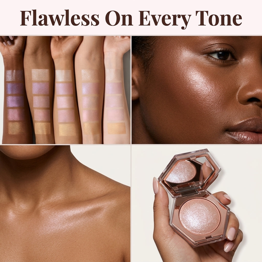 Diamond Veil Highlighter — Diamond Glow Without Chunky Glitter