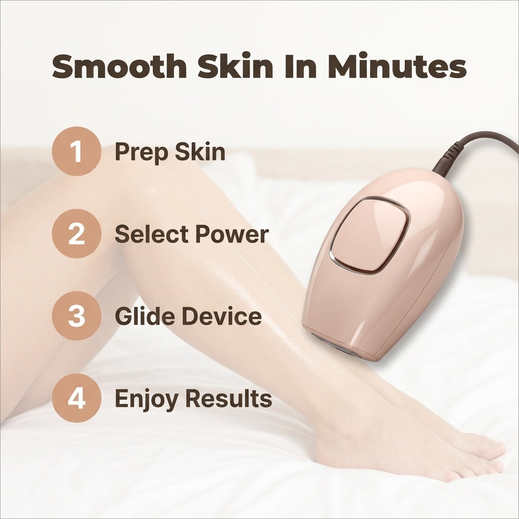 IPL Hair Removal Device — Smoother Skin Without Constant Shaving Or Waxing