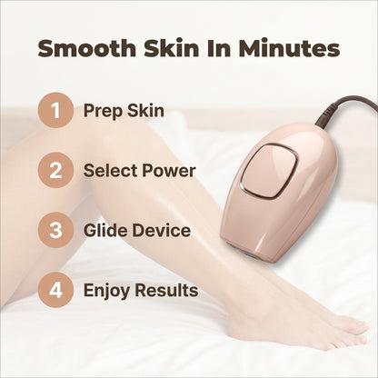 IPL Hair Removal Device — Smoother Skin Without Constant Shaving Or Waxing