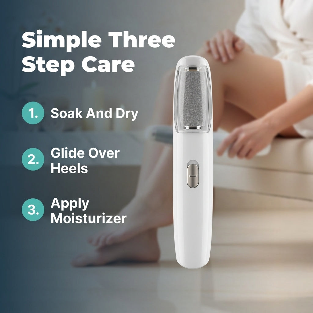 Electric Callus Remover — Silky Soft Heels Without Salon Visits