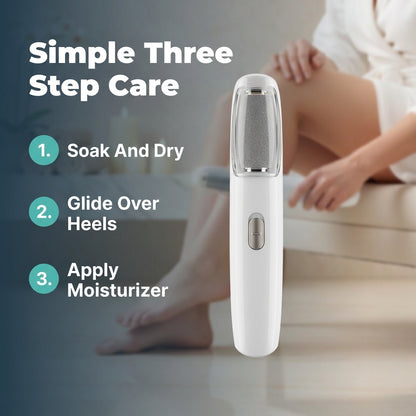 Electric Callus Remover — Silky Soft Heels Without Salon Visits