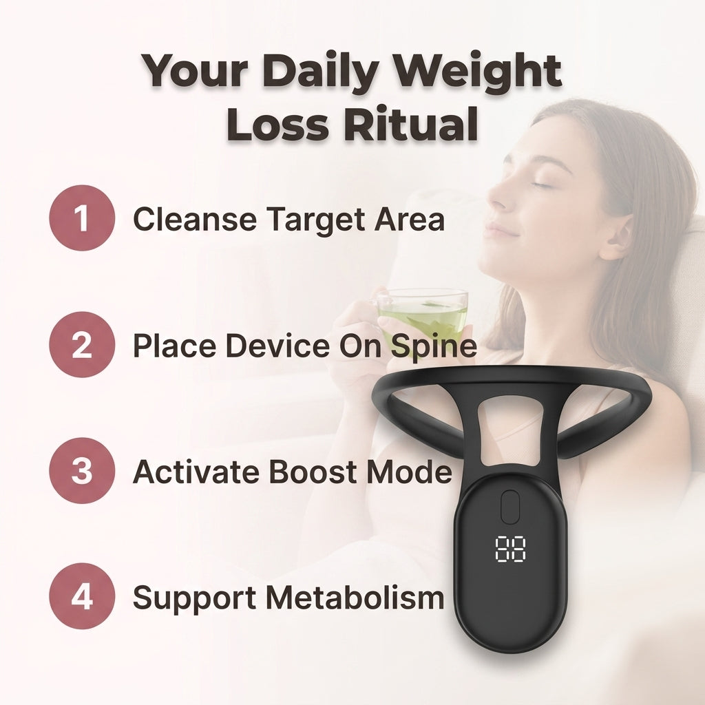 Ultrasonic Slimming Support Device — Support Your Weight Loss Routine From Home