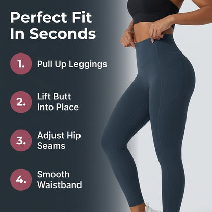 Formázó emelő leggings — Simább derék és emelt ívek szorítás nélkül