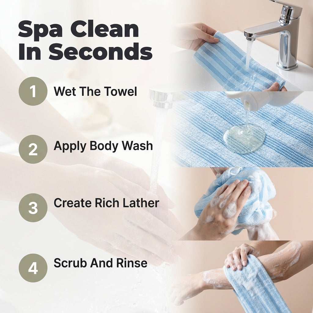 Exfoliating Towel - Deep Clean Your Skin
