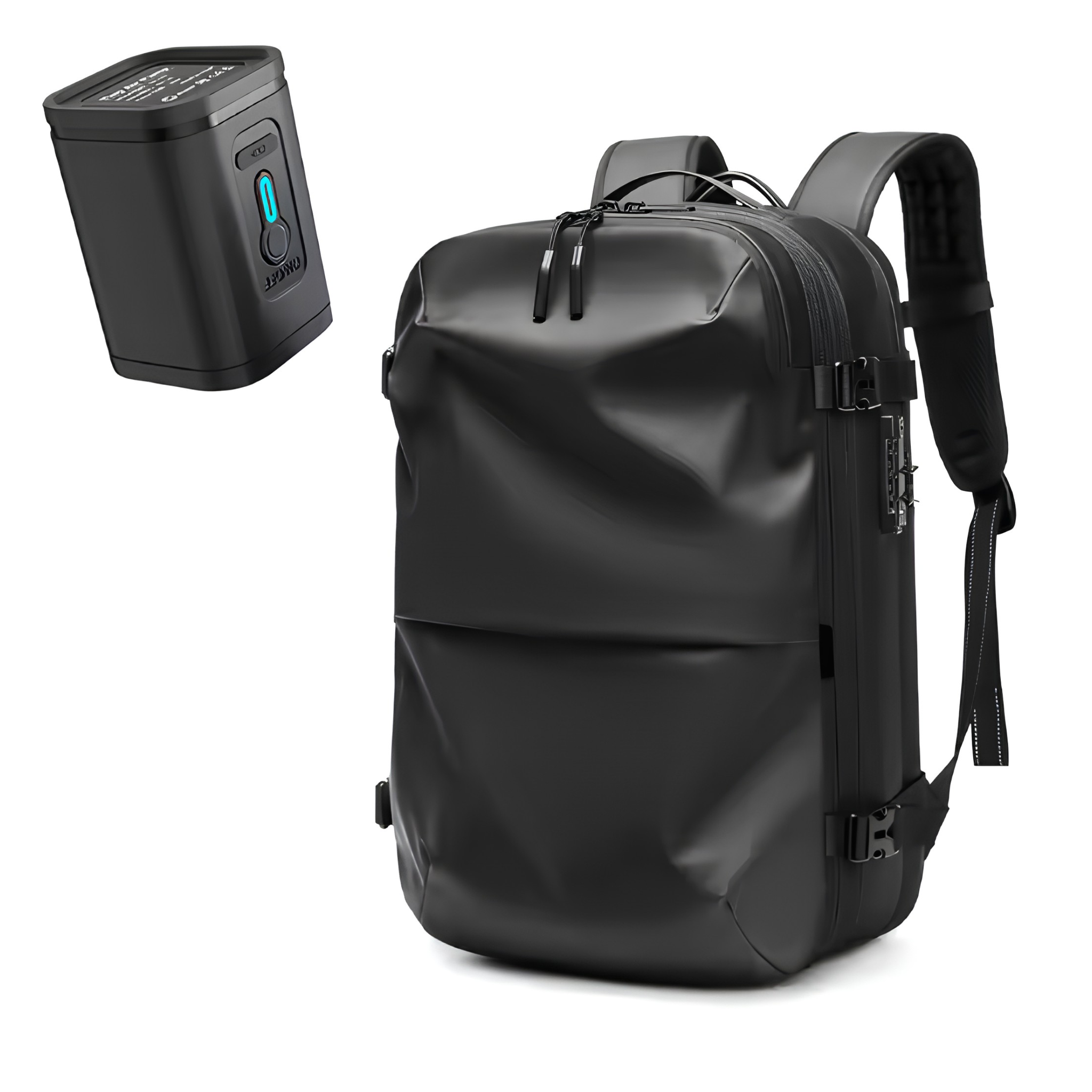 Vacuum Compression Travel Backpack — Pack More Without Checking A Bag