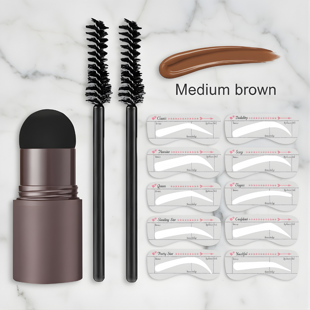 Eyebrow Stamp Kit — Perfectly Sculpted Brows Without Drawing From Scratch