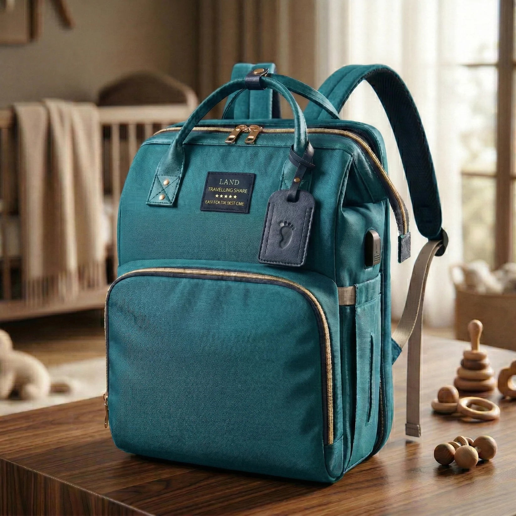 Diaper Bag - Organized and a Safe Place for Baby Anywhere