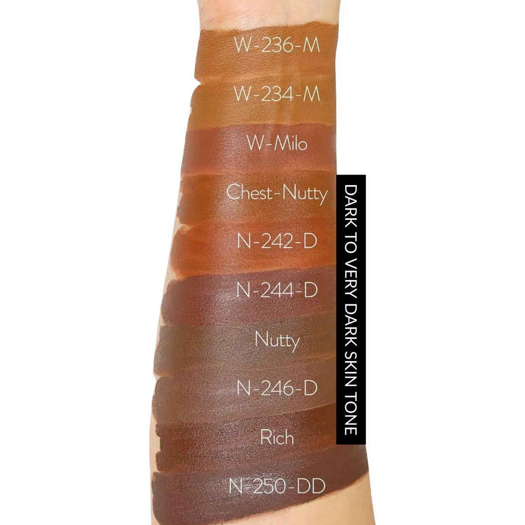 40 Shade Soft Matte Concealer - Even Skin Tone Without Midday Creasing
