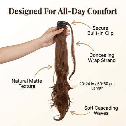 Ponytail Extension - Natural Look & Feel