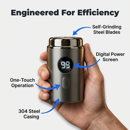 Waterproof Electric Shaver — Clean Shaving Power For Wet & Dry Grooming