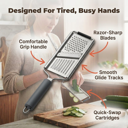 Manual Multi Slicer - Faster Dinner Prep Without Repetitive Knife Strain