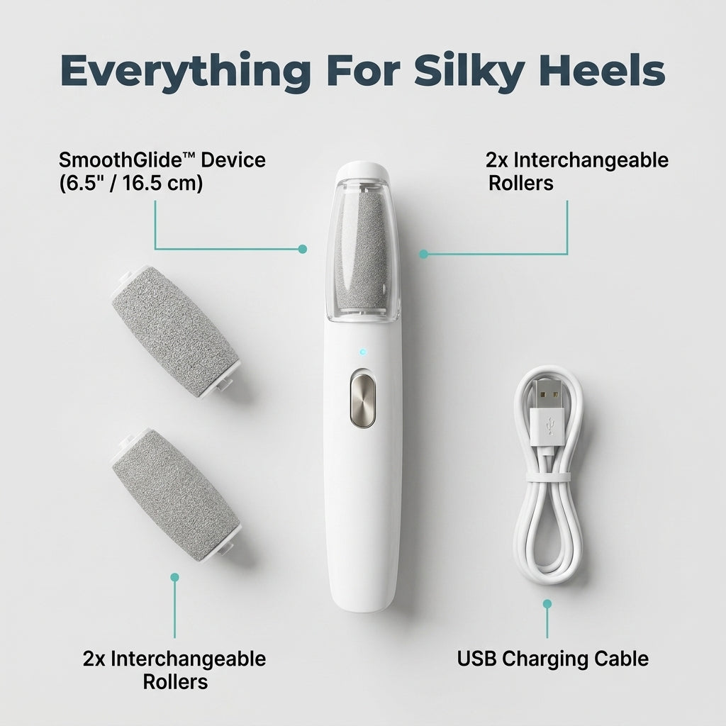 Electric Callus Remover — Silky Soft Heels Without Salon Visits