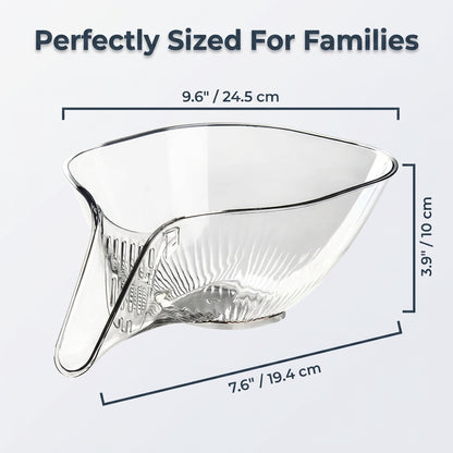 Multifunctional Drain Basket — Wash, Drain & Serve Without Extra Bowls