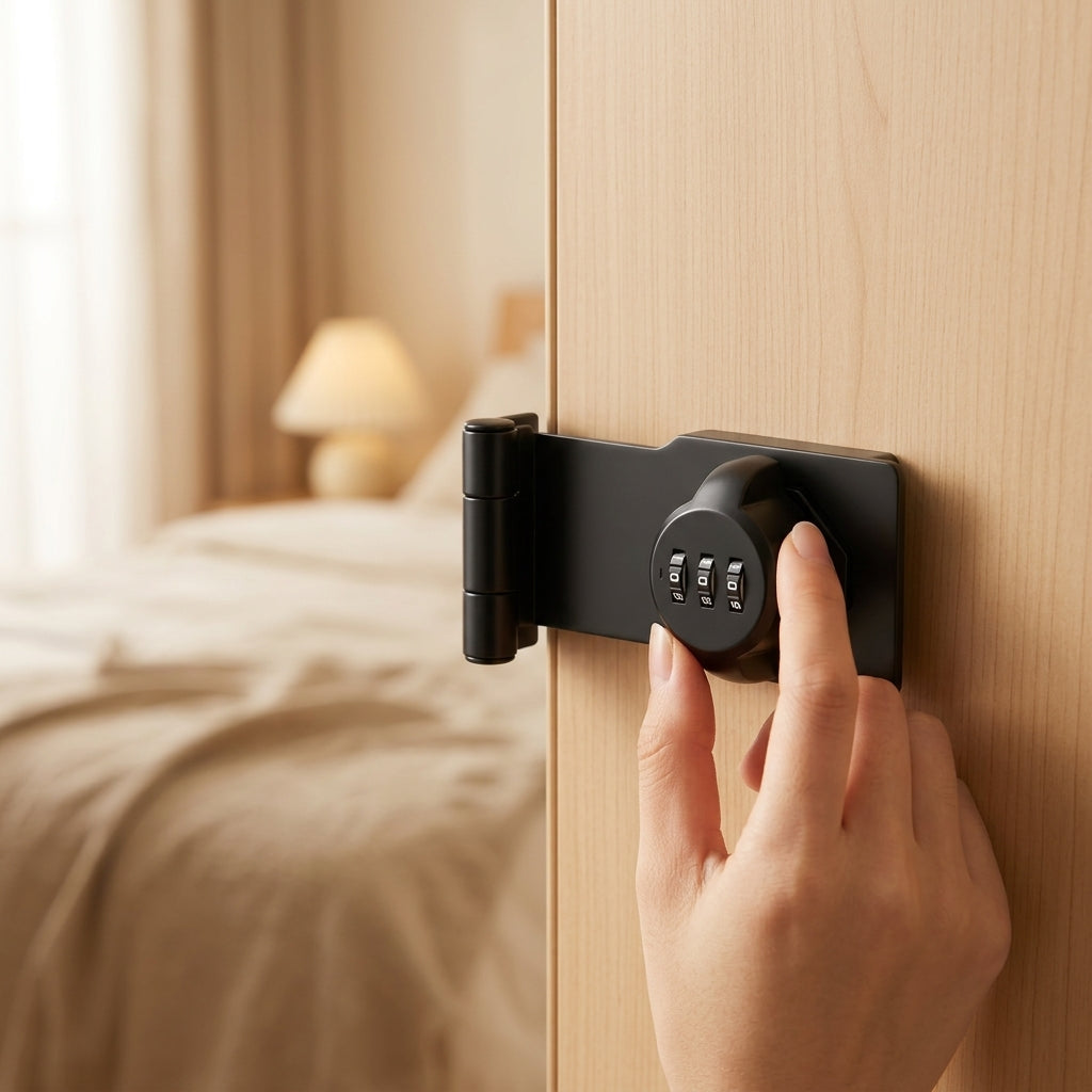 Heavy-Duty Combination Gate Lock - Secure Outdoor Spaces Without Keys