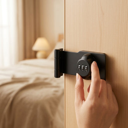Heavy-Duty Combination Gate Lock - Secure Outdoor Spaces Without Keys