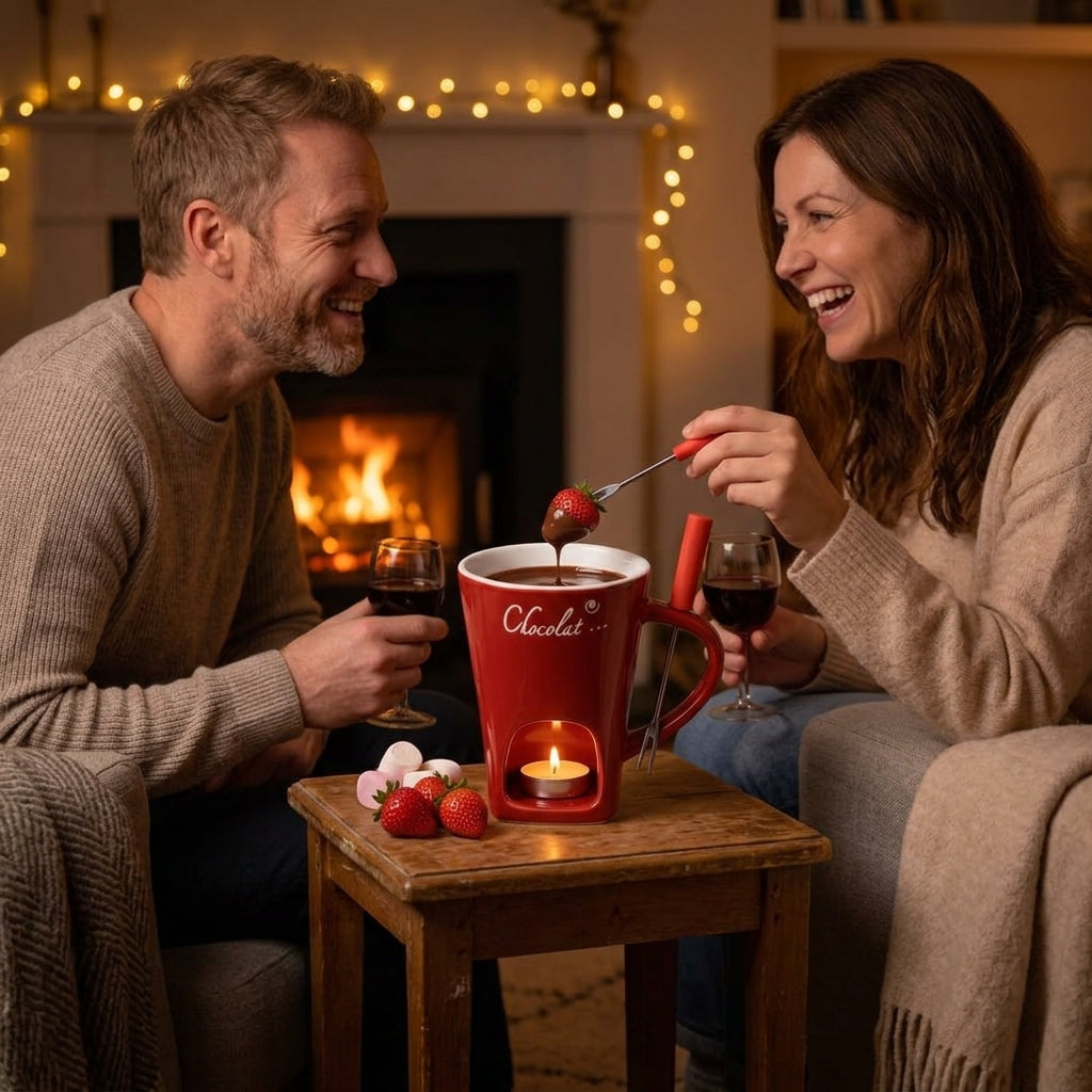 Ceramic Chocolate Fondue Mug — Warm Dessert Moments Without A Big Fondue Set