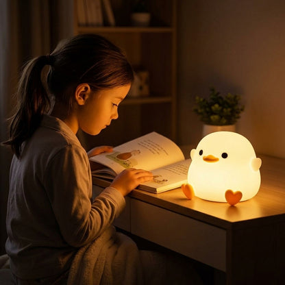 Kids Duck Night Light — Comforting Bedtime Glow Without Harsh Room Light