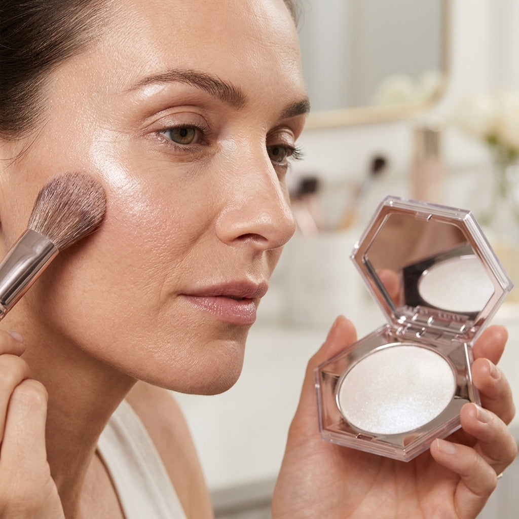 Diamond Veil Highlighter — Diamond Glow Without Chunky Glitter
