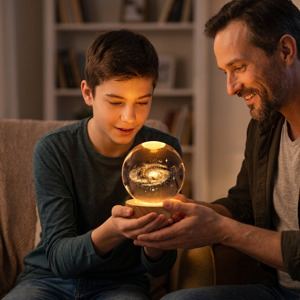 3D Crystal Solar Sphere — Bring A Mini Universe Into Your Home