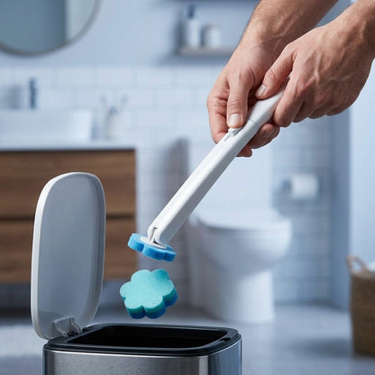Disposable Toilet Scrub System — Cleaner Toilets Without A Dirty Brush Sitting Around