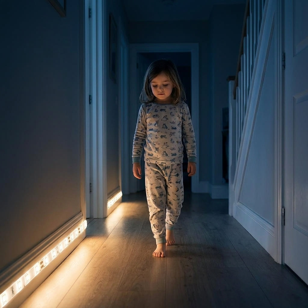 Motion Sensor LED Strip — Hands-Free Light Without Wiring Or Switches
