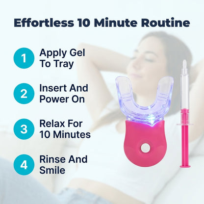 LED Teeth Whitening Kit — Brighter Smile Without Dentist Appointments