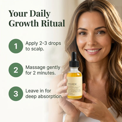 Natural Hair Growth Oil — Nourishes The Scalp For Fuller-Looking Hair
