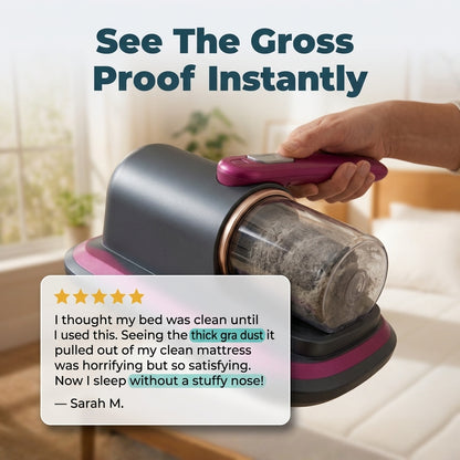 Dust Mite Vacuum Cleaner - Sleep Easy Without Hidden Allergens