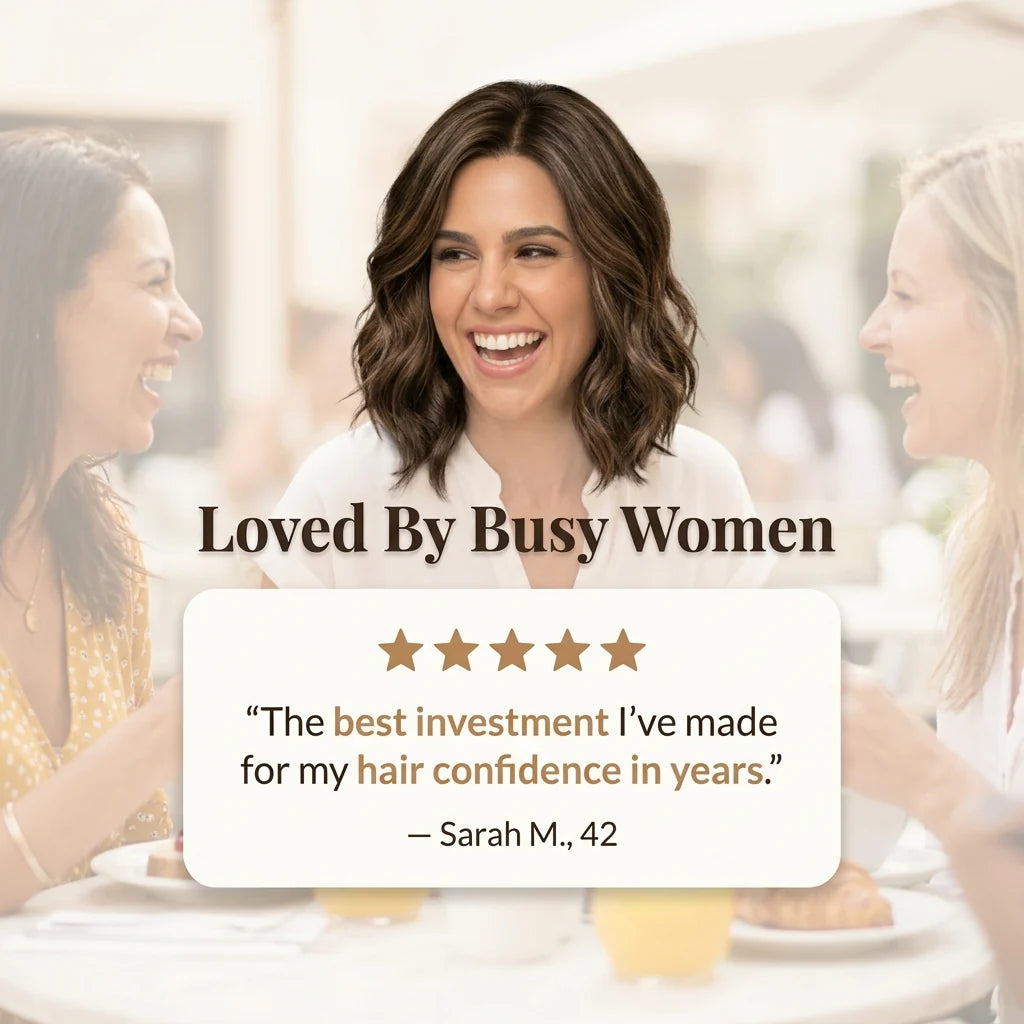 Natural Wavy Bob Wig - Natural Style Without Daily Hair Stress