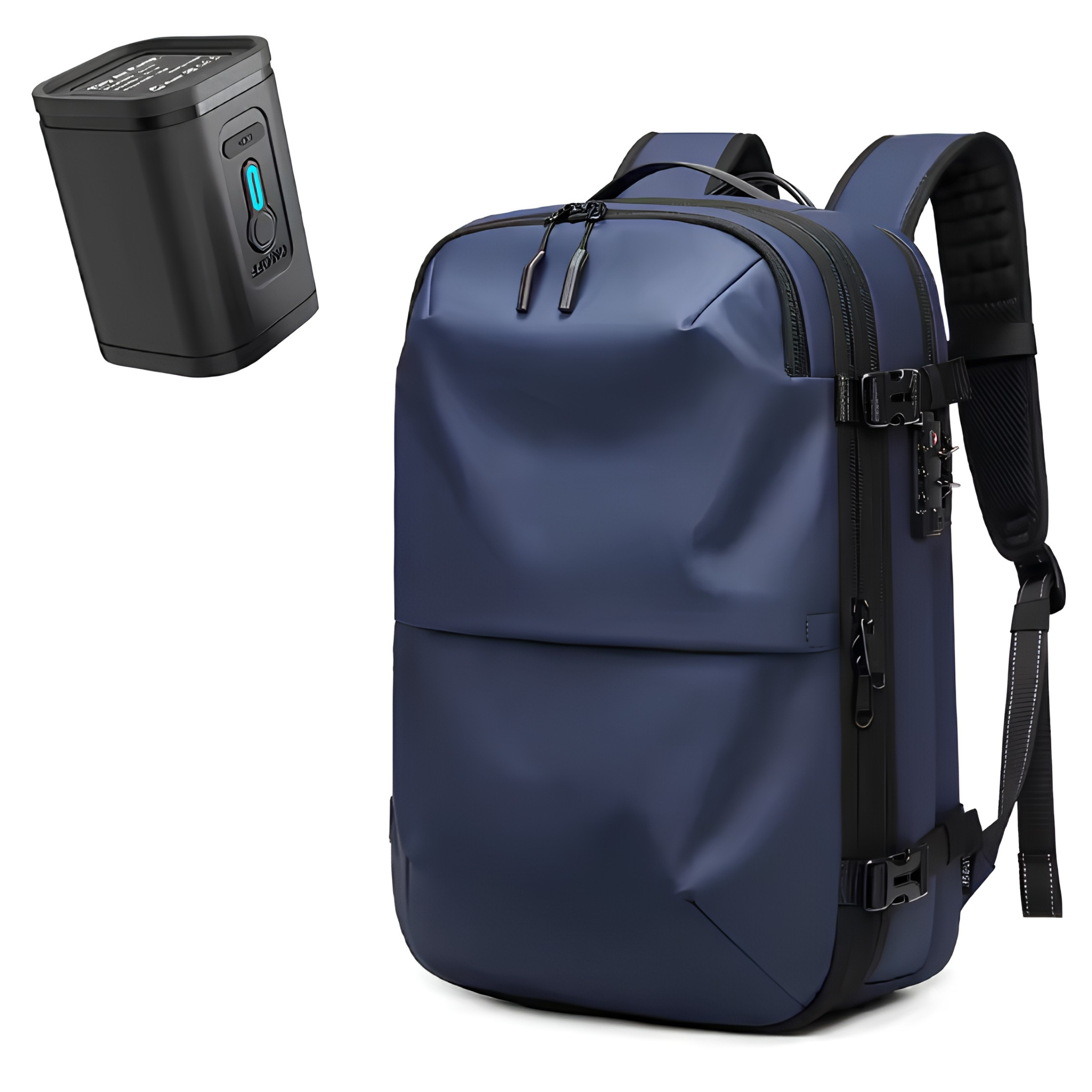 Vacuum Compression Travel Backpack — Pack More Without Checking A Bag