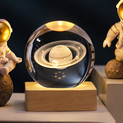 3D Crystal Solar Sphere — Bring A Mini Universe Into Your Home