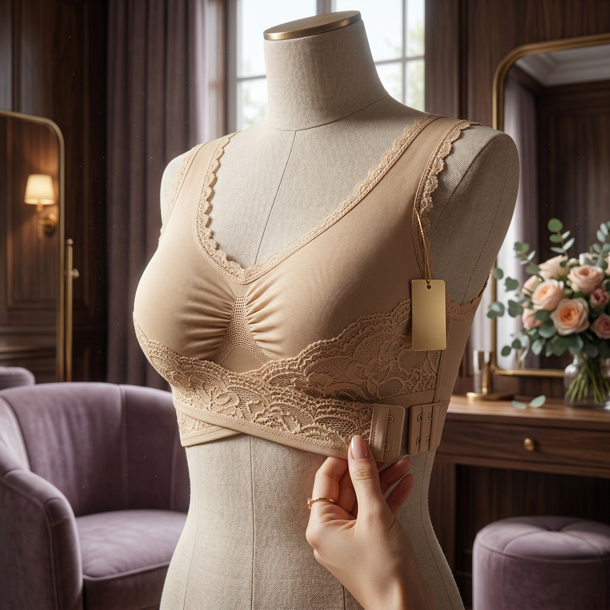 Wire-Free Comfort Bra - All day lift without shoulder pressure