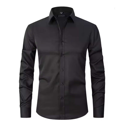 Men’s Slim Long-Sleeve Shirt — Clean Style Without Feeling Overdressed
