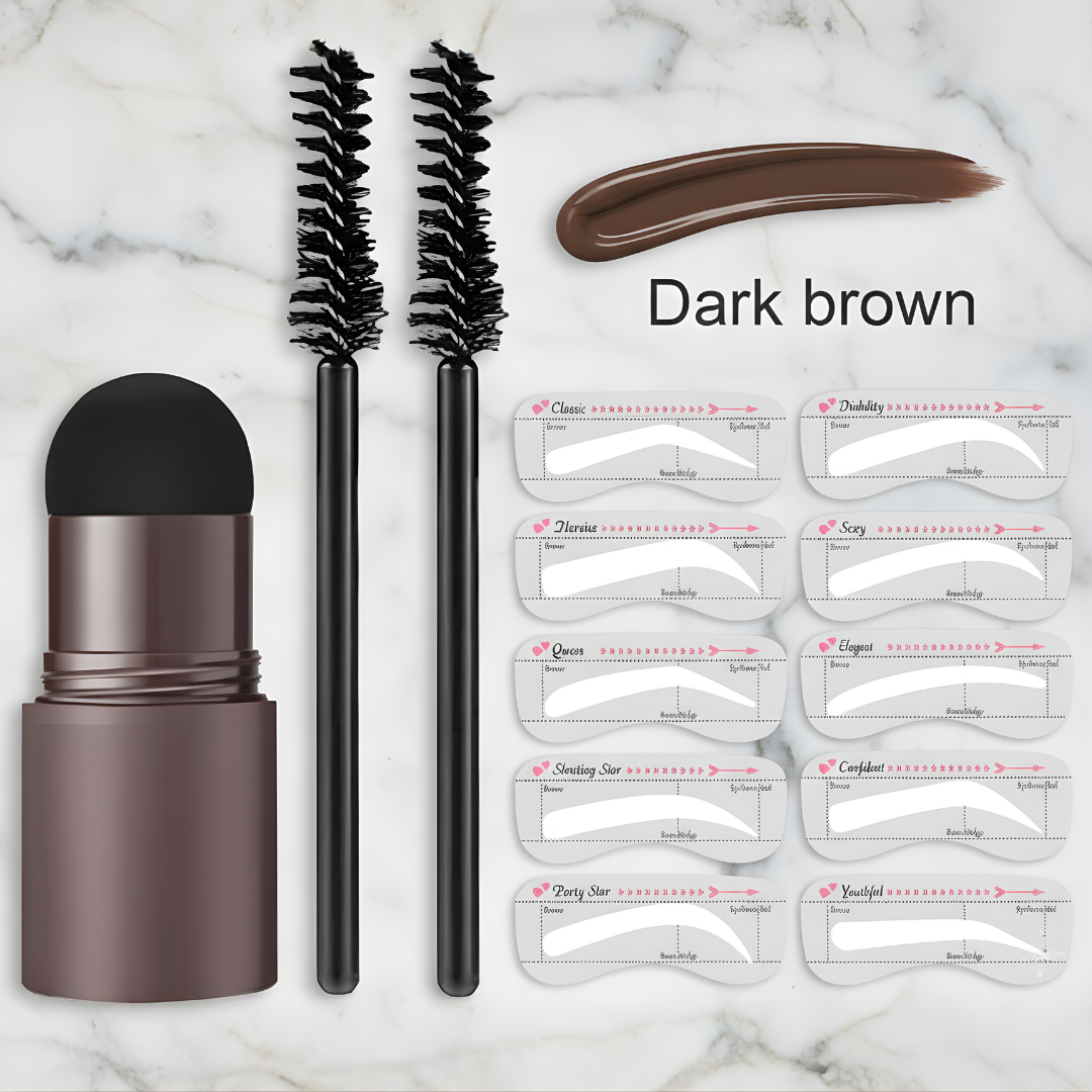 Eyebrow Stamp Kit — Perfectly Sculpted Brows Without Drawing From Scratch