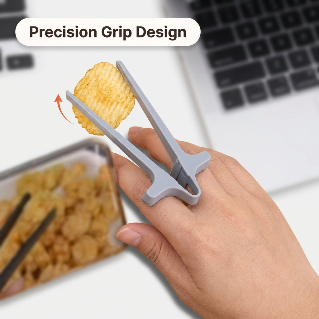 Finger Snack Tongs — Snack Without Greasy Fingersx