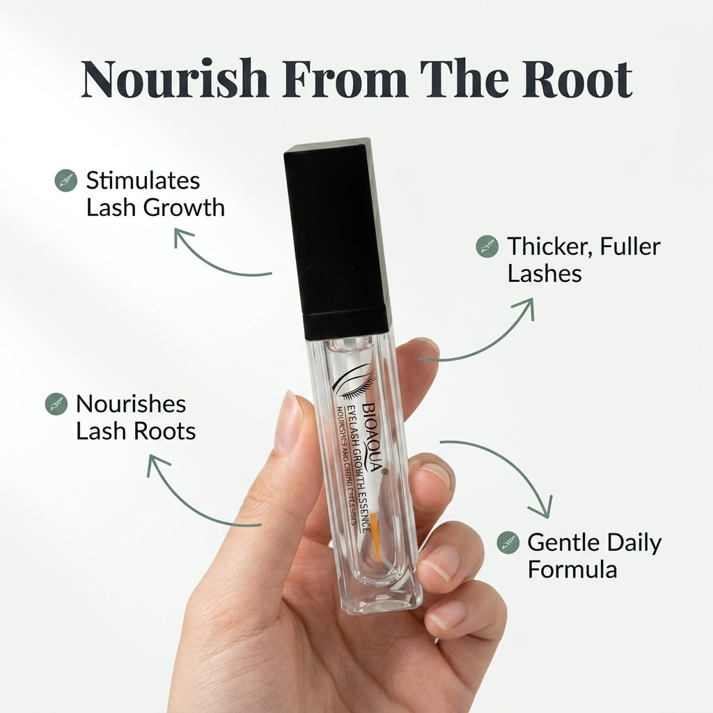 Eyelash Growth Serum - Thick Natural Lashes Without Extensions