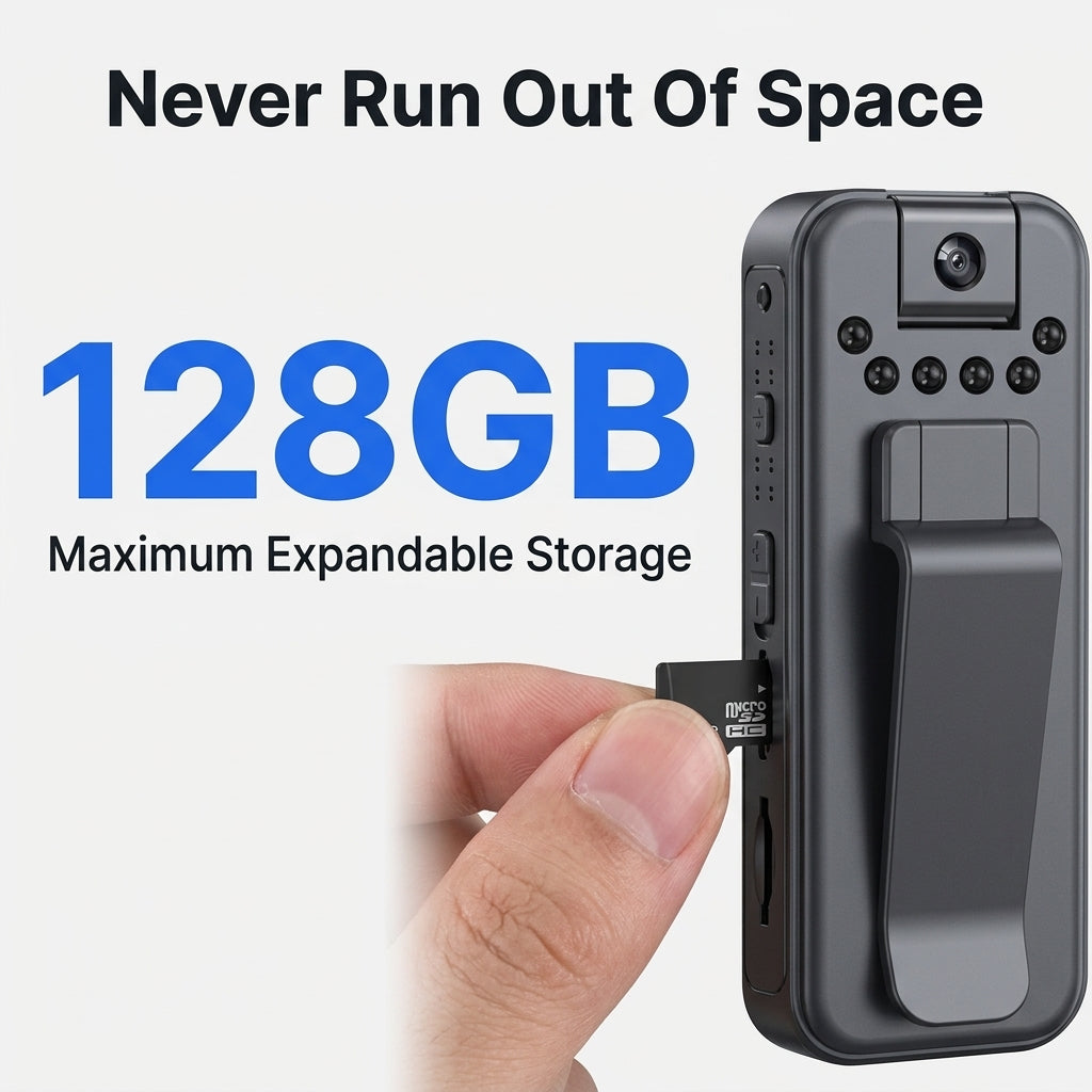 Portable HD Action Camera — Capture Everyday Moments Without Bulky Camera Gear