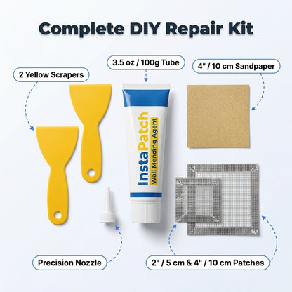 Wall Repair Cream Kit — Smooth Wall Damage Without Hiring A Contractor