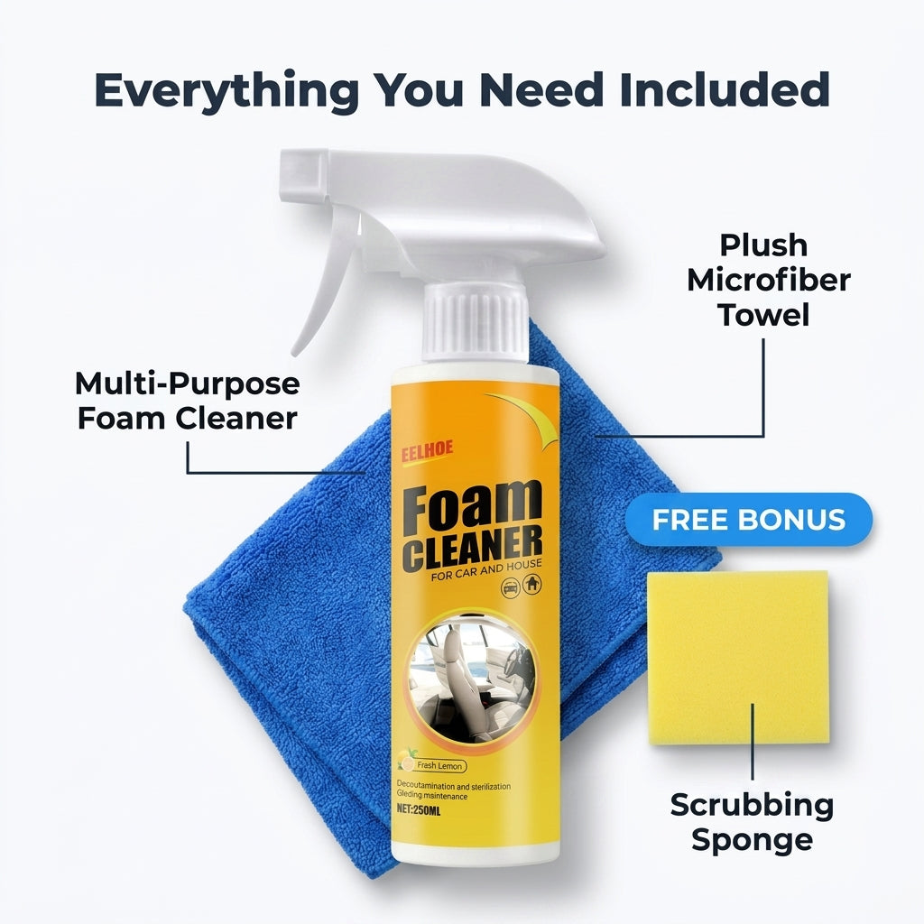 Multi-Surface Foam Cleaner — Deep Clean Results Without The High Price